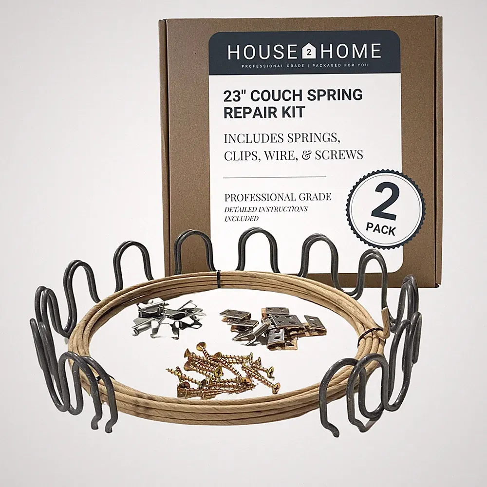 23" Couch Spring Repair Kit to Fix Sofa Support for Sagging Cushions - Includ...