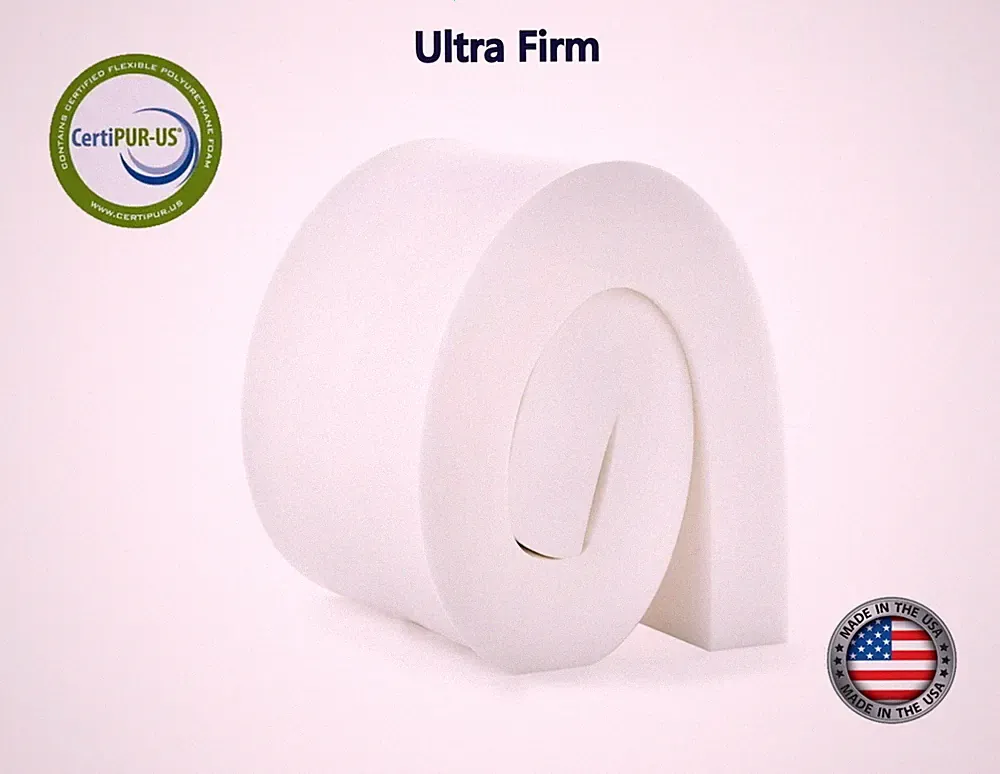 High Density Upholstery Foam (Ultra Firm) 5"x24"x80" 52ILD Foam Seat Cushions